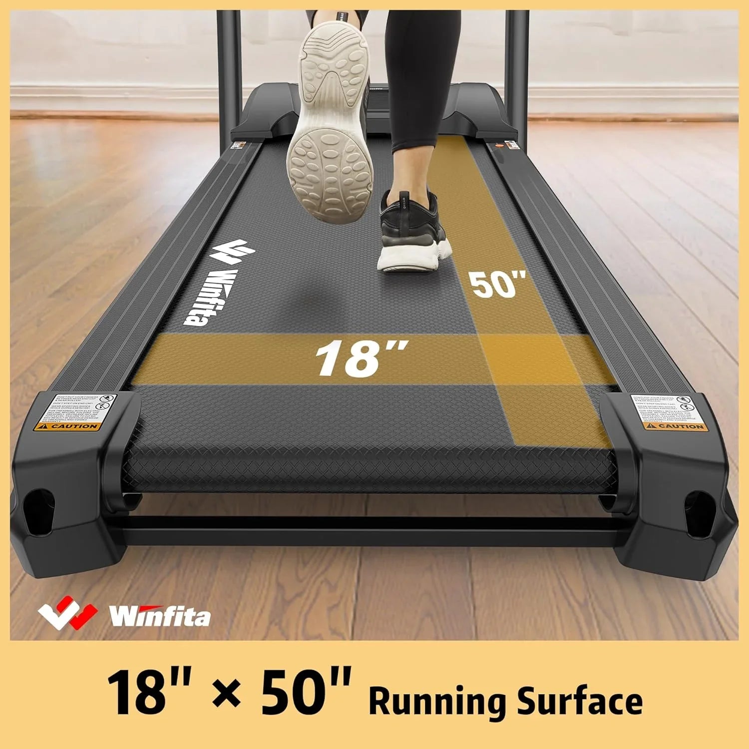 Folding Treadmill with Auto Incline, 3.25HP Ultra-silent Motor, Speed Range of 0.6~9MPH,300lb Weight Capacity,Bluetooth Connectivity, Home&Office Fitness Equipment