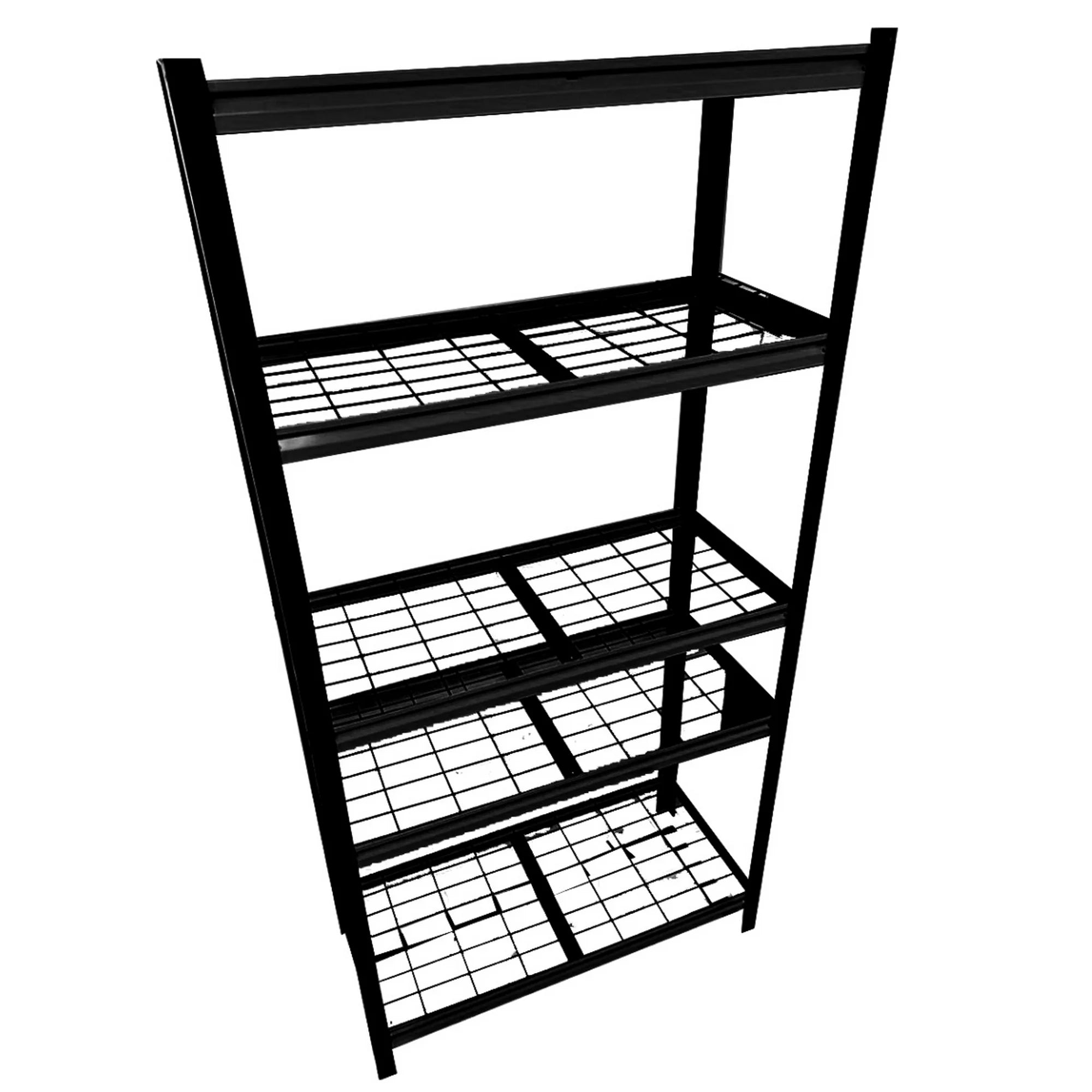 TrumanPick Metal Storage Shelves, 36 W x 16 D x 72 H Wire Shelving unit Garage Storage Rack Heavy Duty Industrial Shelving